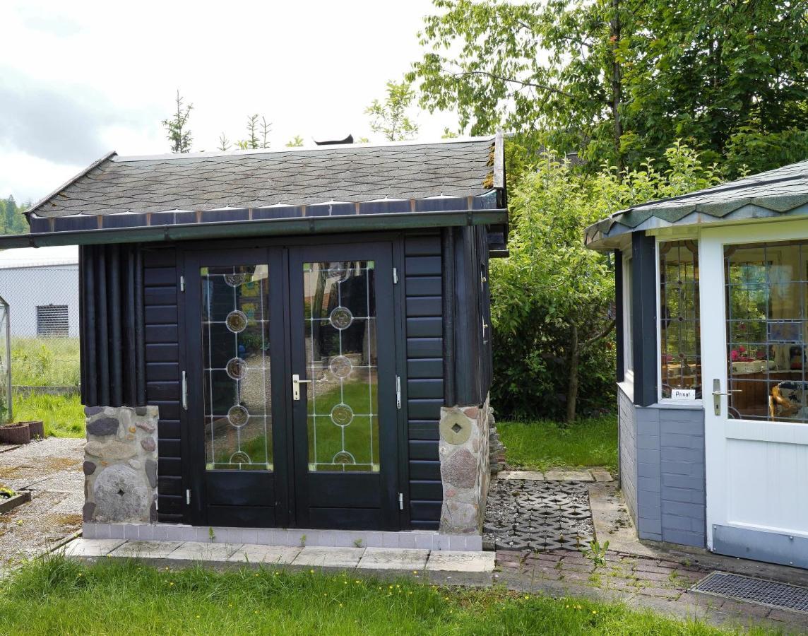 Ferienwohnung Ferienblockhaus Harzidyll Wieda Exterior foto